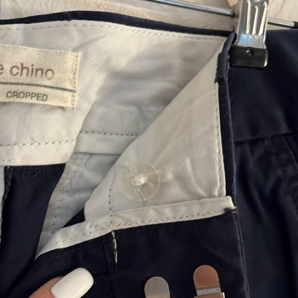 Gap Favorite Chino Cropped Pants, size 6, navy, NWT - Picture 10 of 12